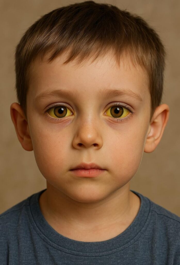 बच्चों में पीलिया