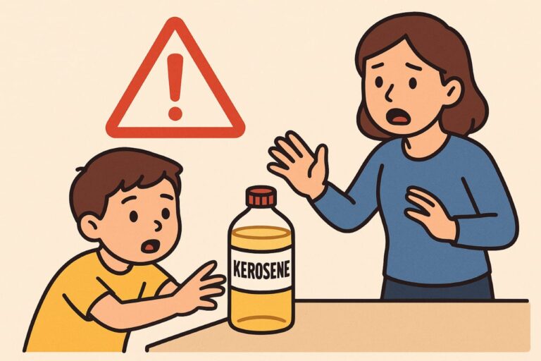 Kerosene Poisoning in children